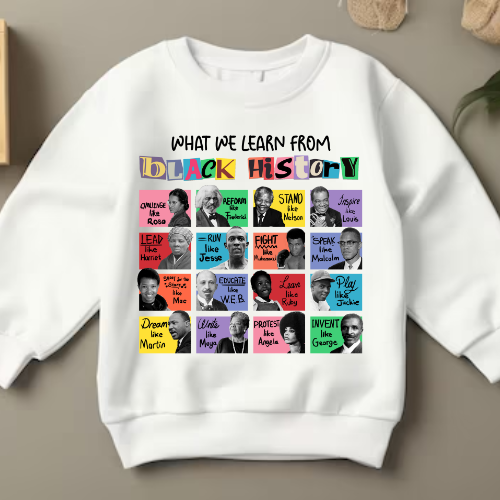 What we learn from black history outerwear- Kids