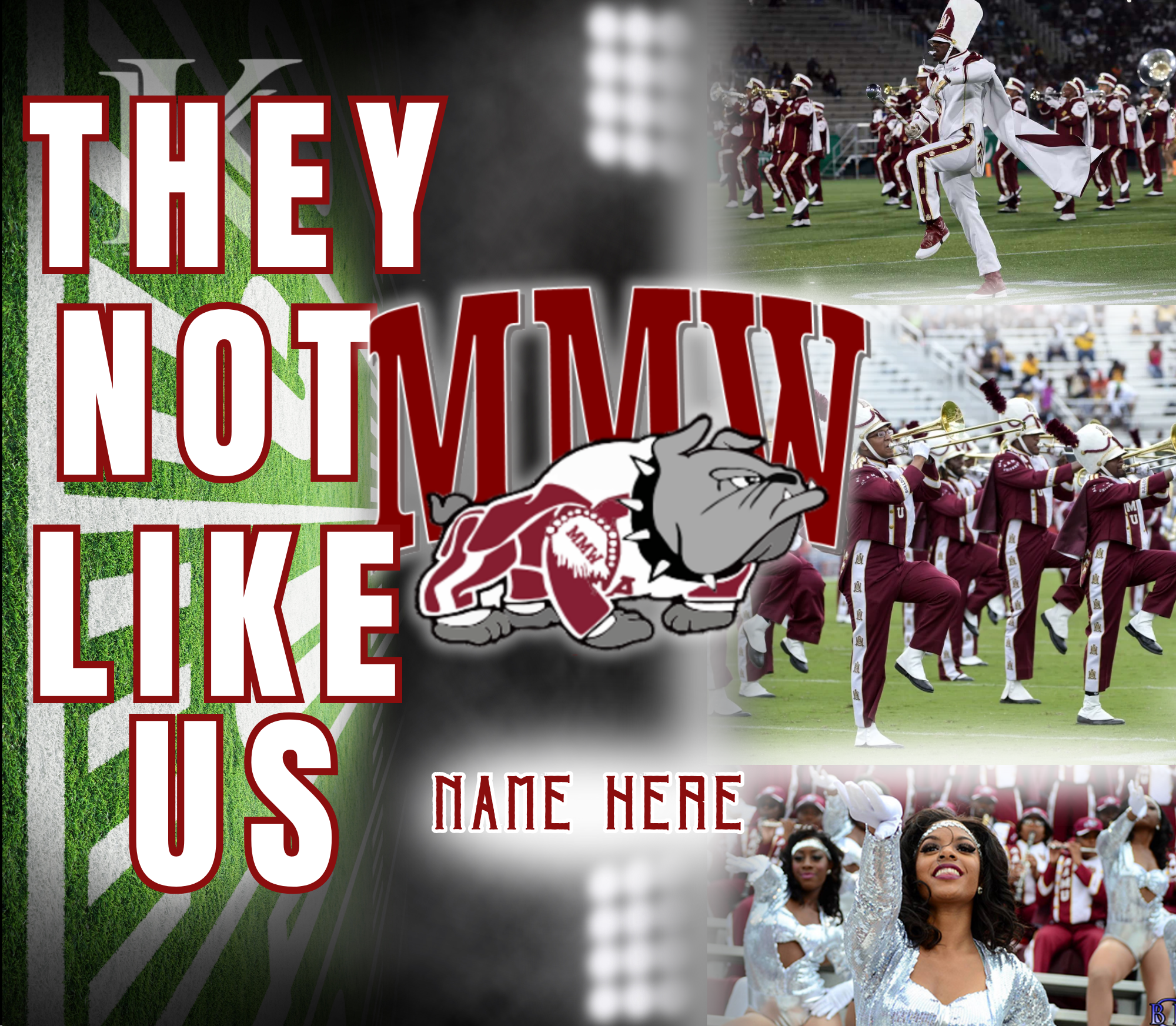 MMW (They Not Like Us) Tumbler 20 oz. (PRESENT/FORMER BAND MEMBERS ONLY)