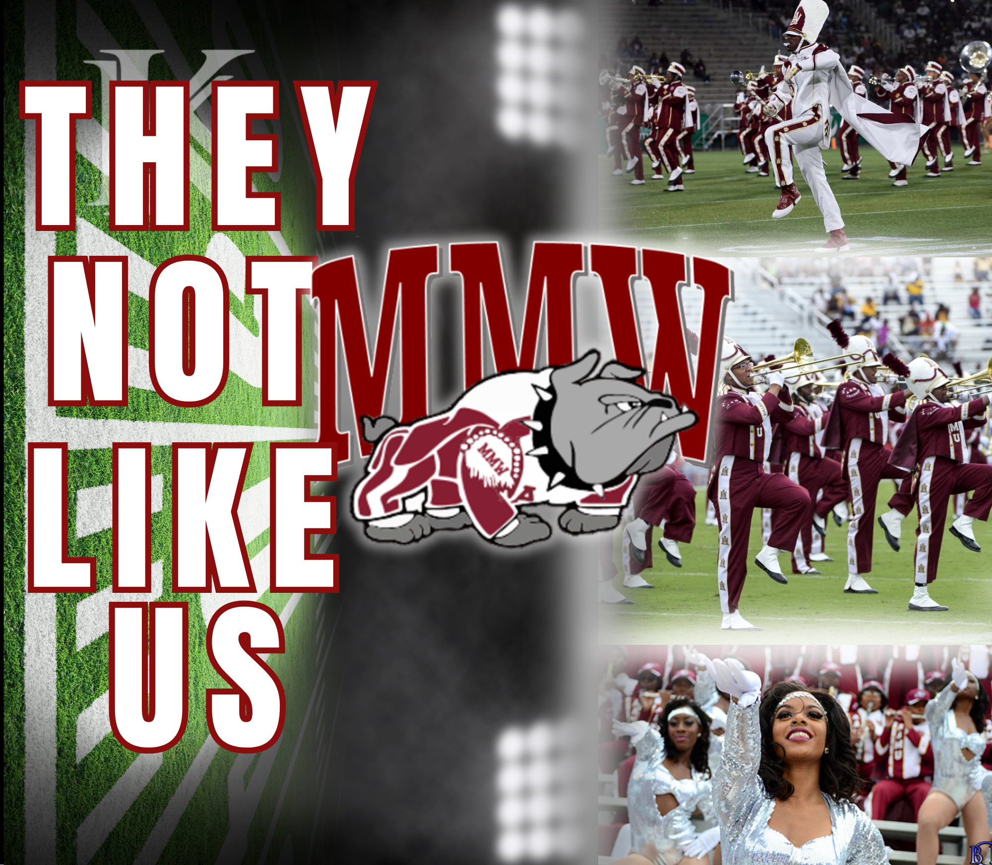 MMW (They Not Like Us) Tumbler 20 oz. (PRESENT/FORMER BAND MEMBERS ONLY)