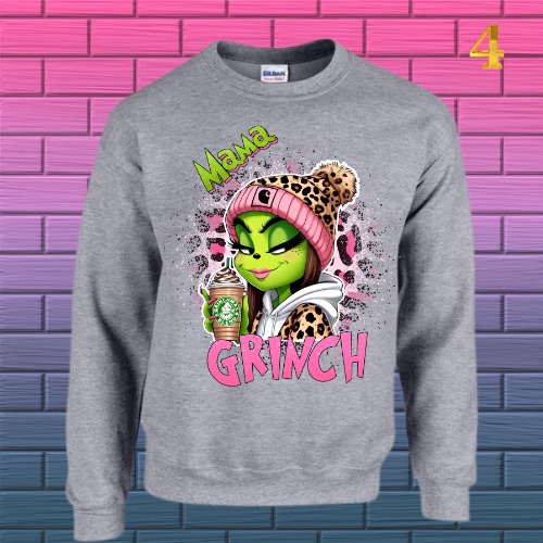 Mama Grinch Sweatshirt