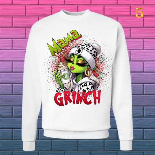 Mama Grinch Sweatshirt