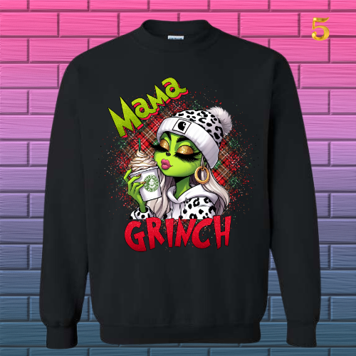 Mama Grinch Sweatshirt