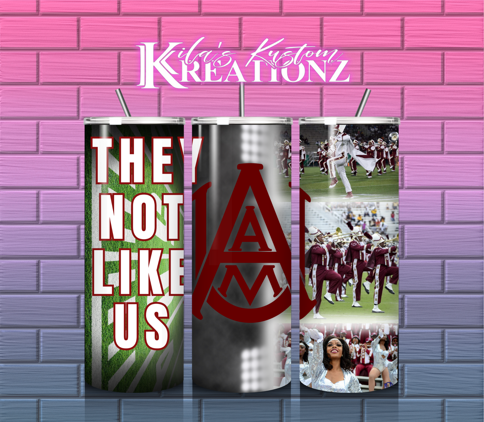 AAMU (They Not Like Us) Tumbler 20 oz.