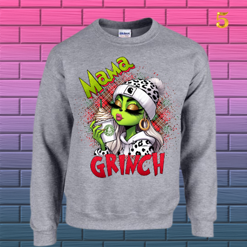 Mama Grinch Sweatshirt