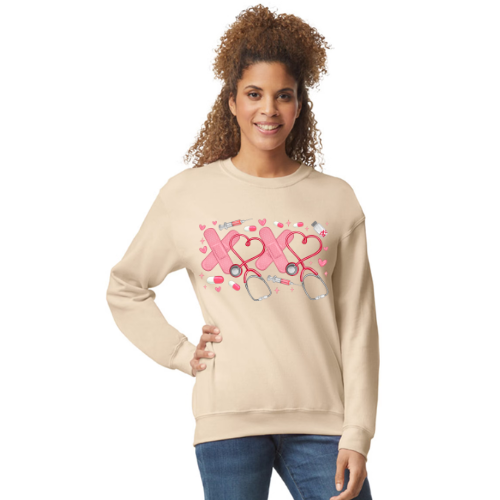 Nurse Valentine Sweatshirt