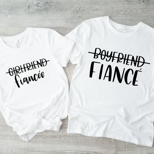 Fiance' matching shirt sets