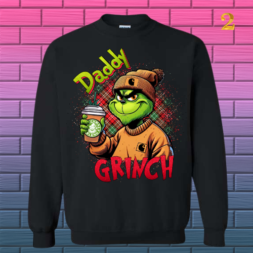 Daddy Grinch Sweatshirt