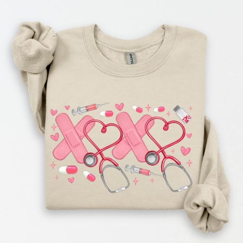 Nurse Valentine Sweatshirt