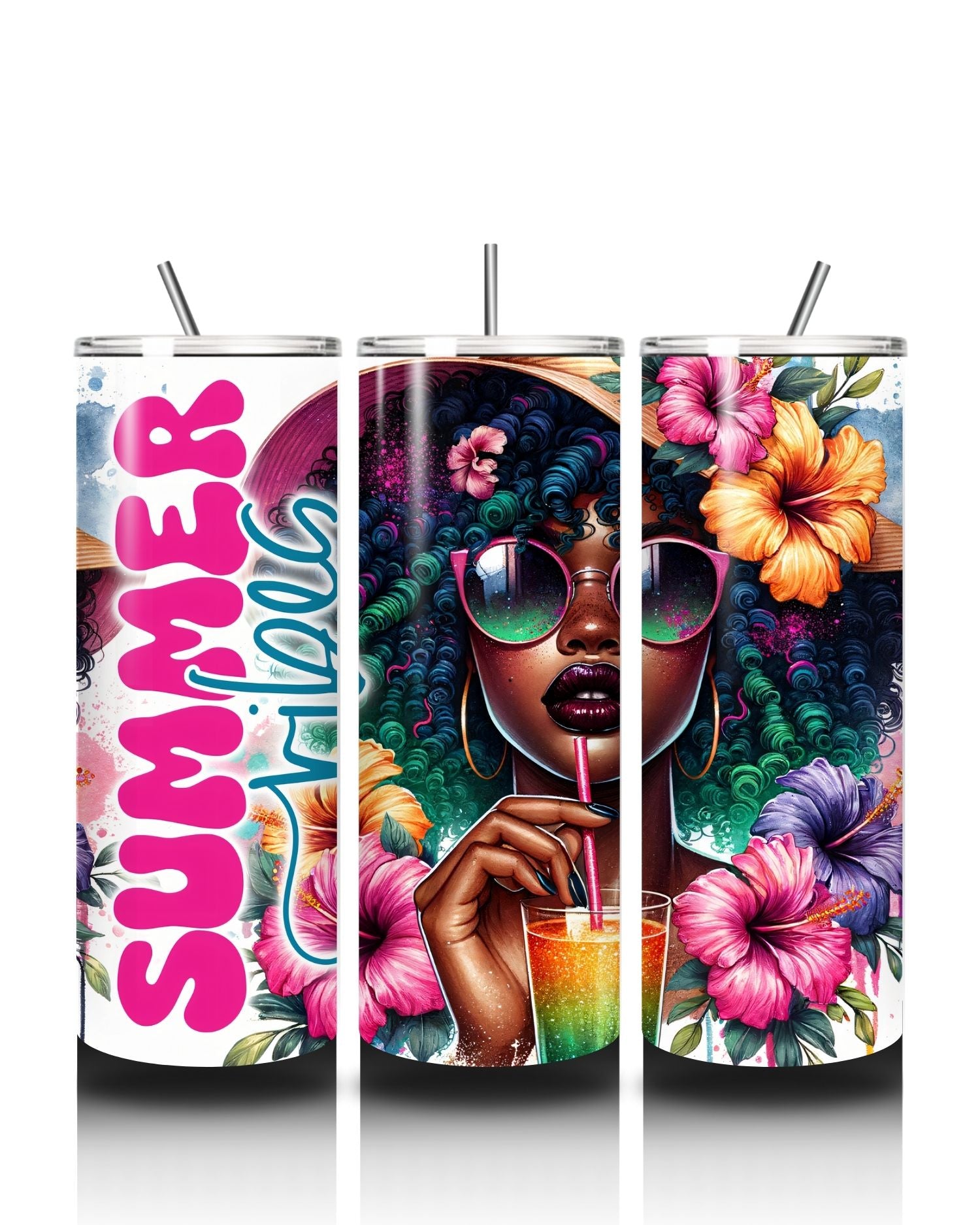 Summer Vibes 20 oz. tumbler