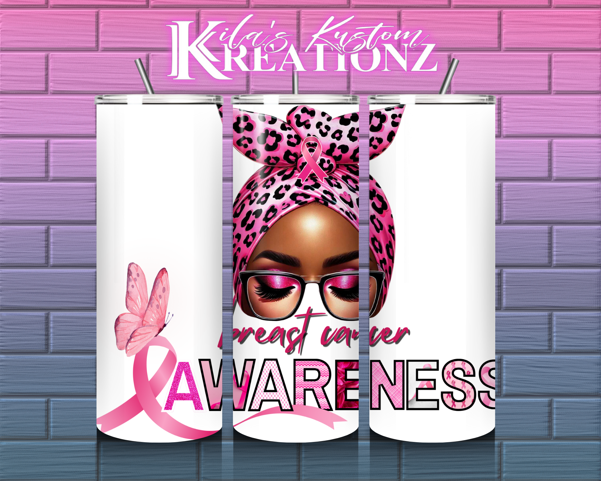 Breast Cancer Awareness Tumbler 20 oz.