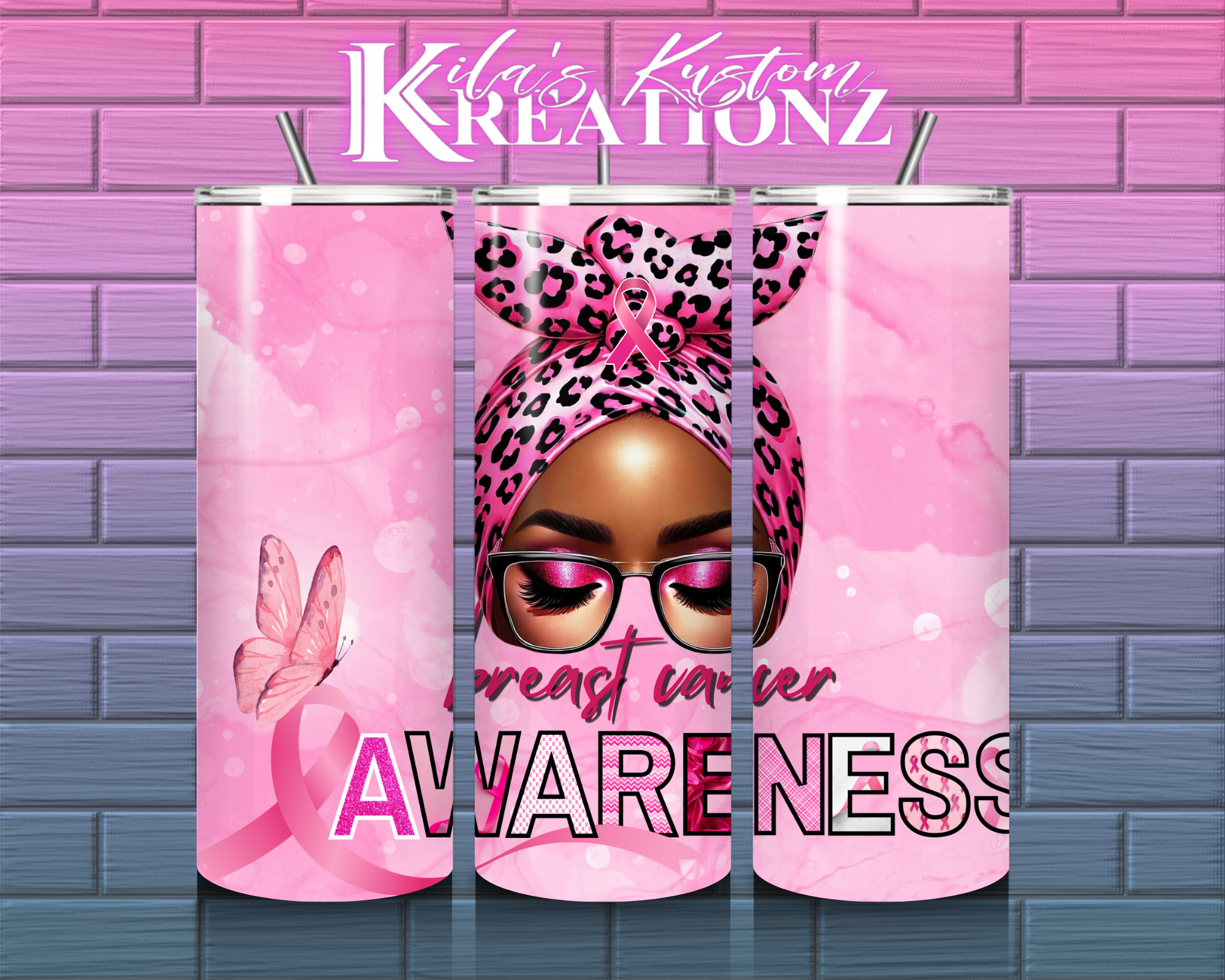 Breast Cancer Awareness Tumbler 20 oz.