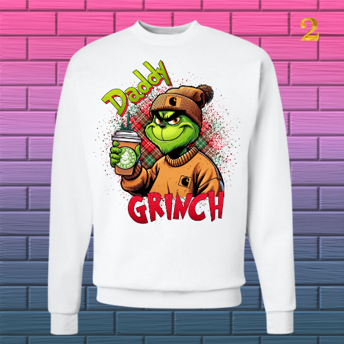 Daddy Grinch Sweatshirt