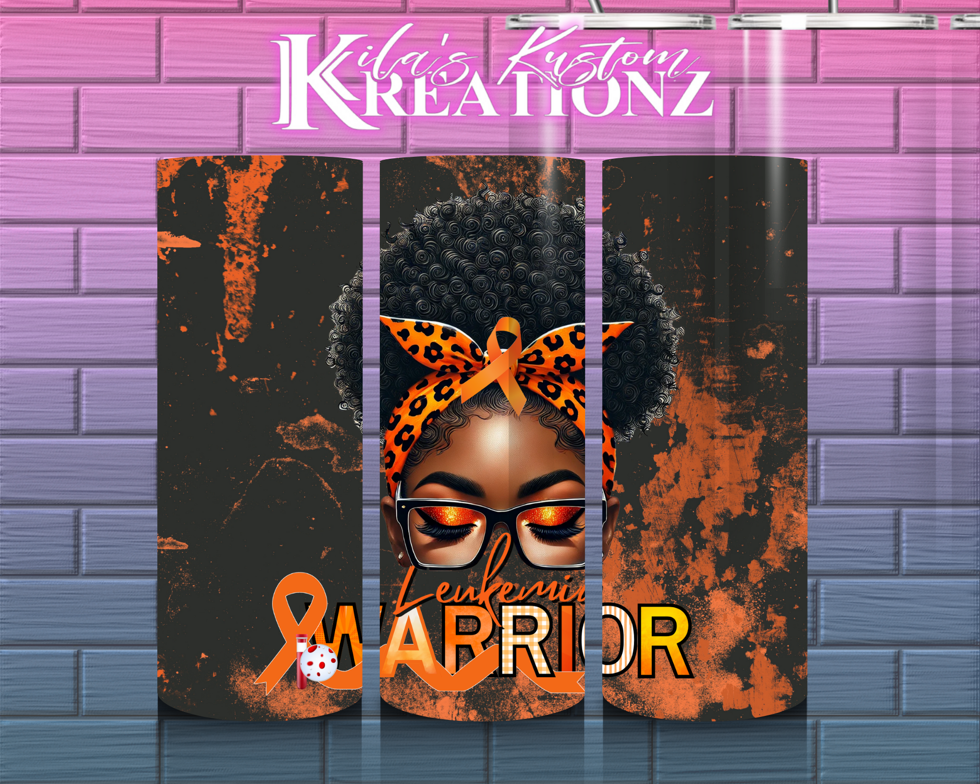 Leukemia Warrior Tumbler 20 oz.