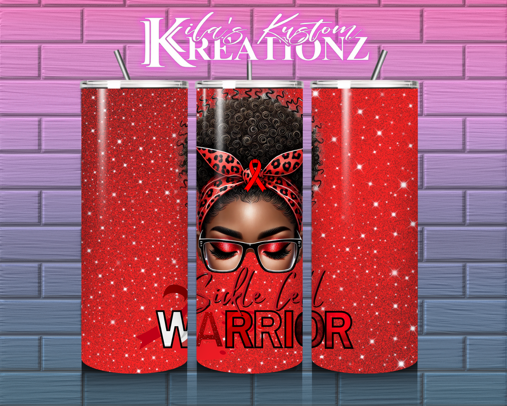 Sickle Cell Warrior Tumbler 20 oz.