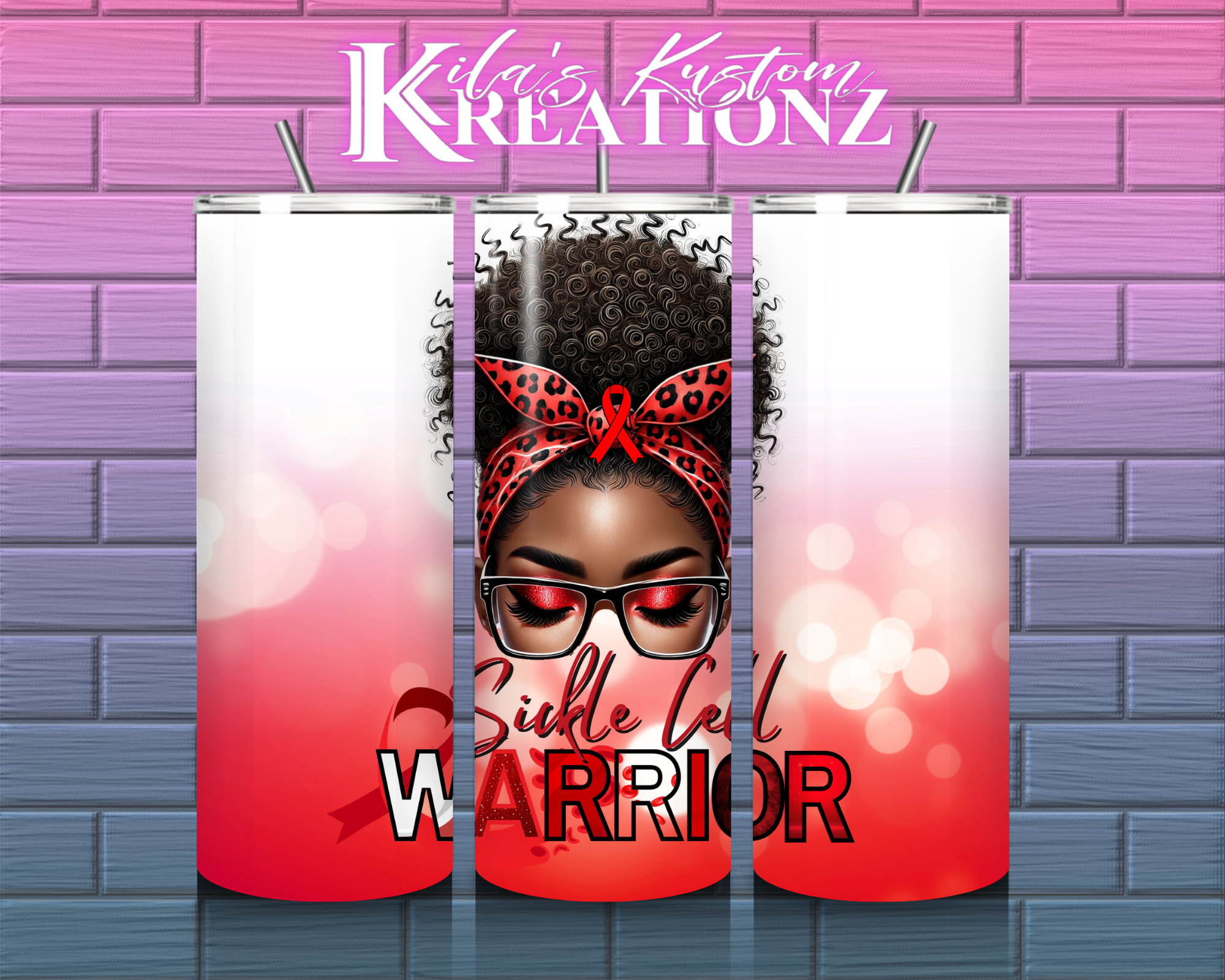 Sickle Cell Warrior Tumbler 20 oz.