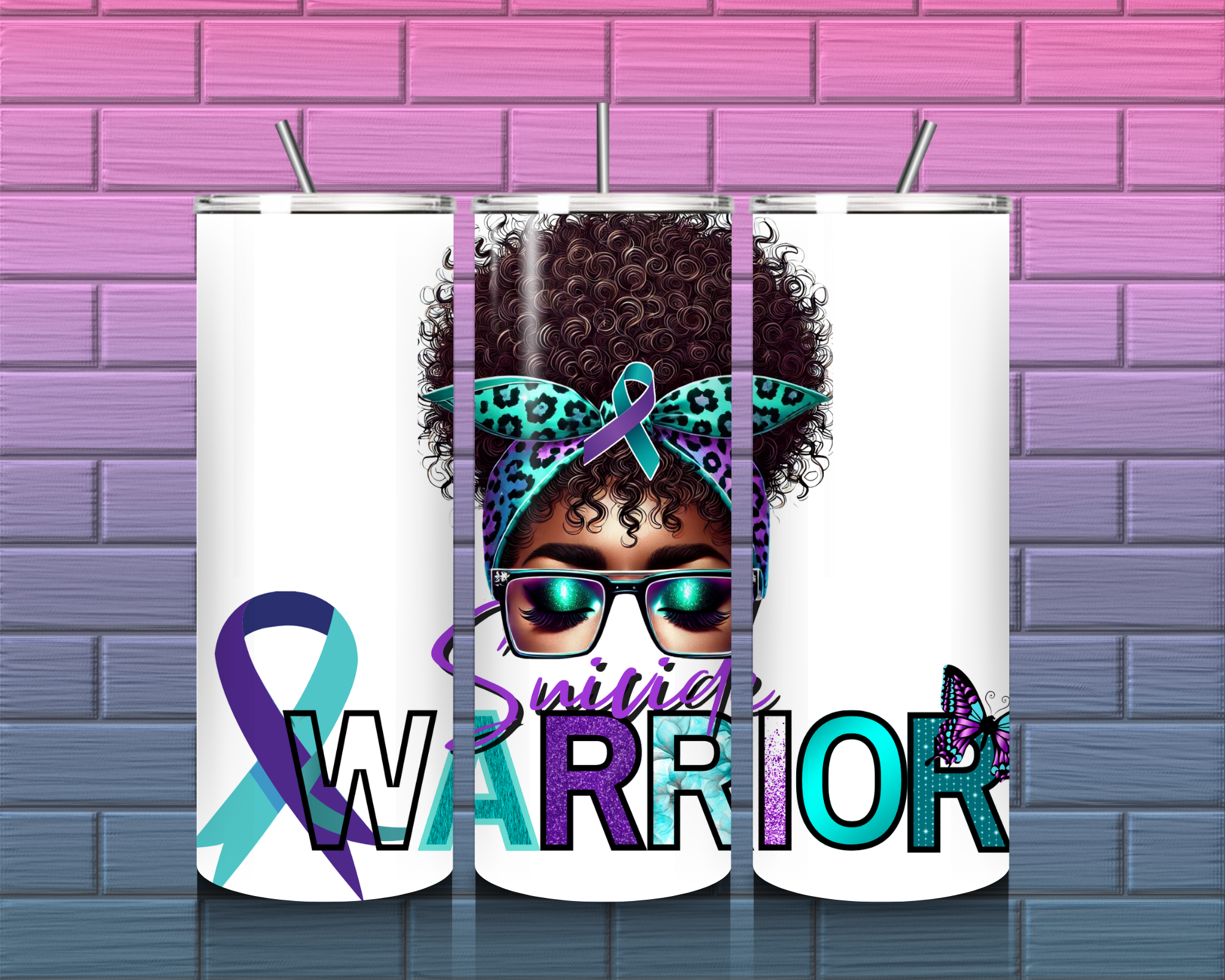 Suicide Warrior Tumbler 20 oz.