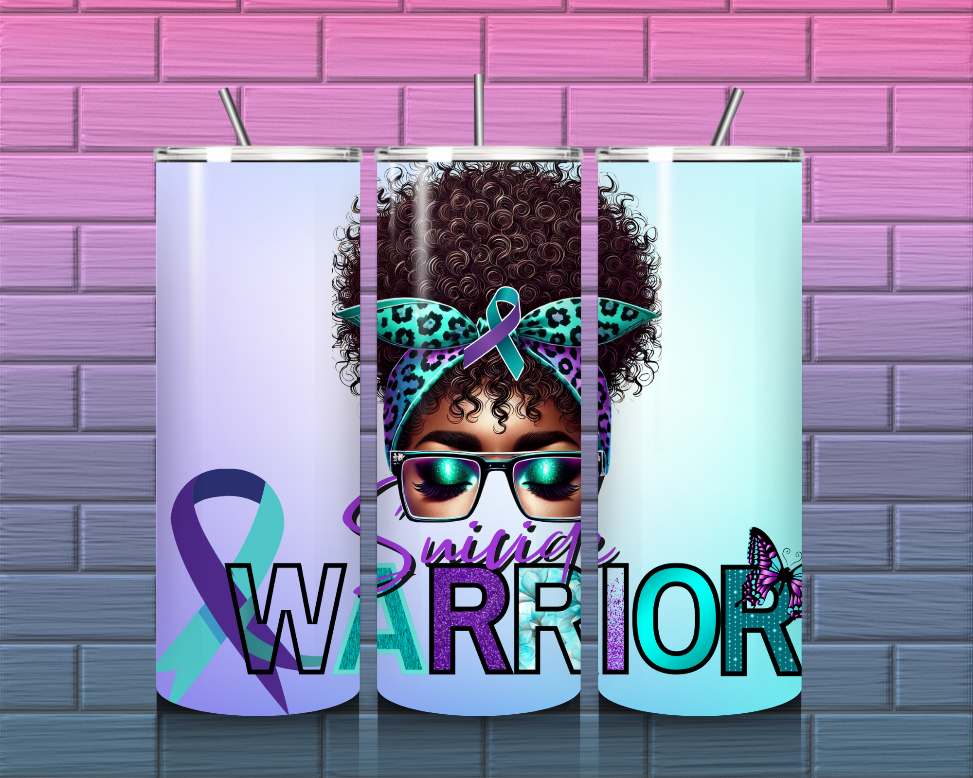 Suicide Warrior Tumbler 20 oz.