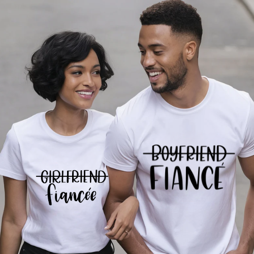 Fiance' matching shirt sets