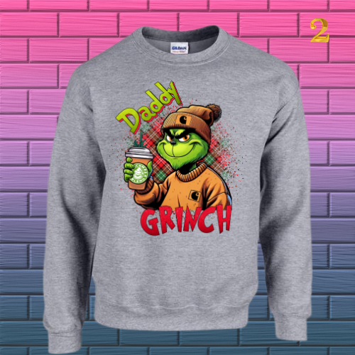 Daddy Grinch Sweatshirt