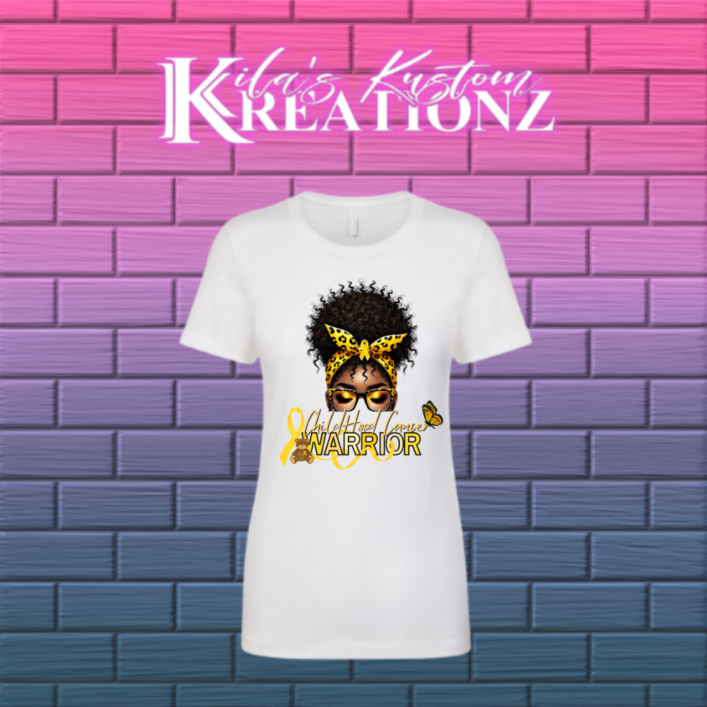 Childhood Cancer Warrior Shirt