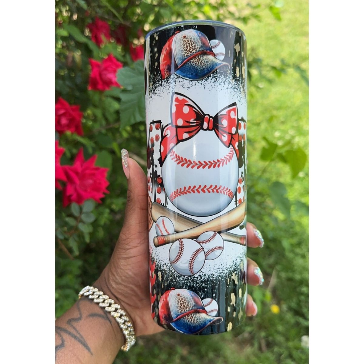 Baseball Mom 20 oz. tumbler