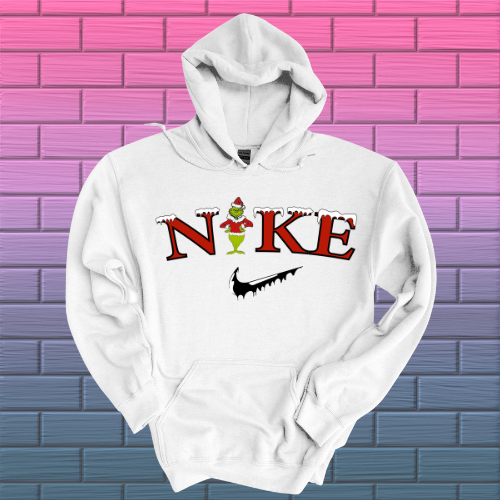 Adult Nike Inspired Grinch Sweatshirt