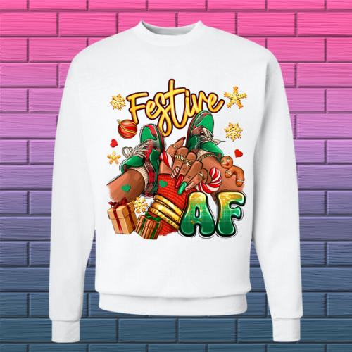 Festive AF Sweatshirt