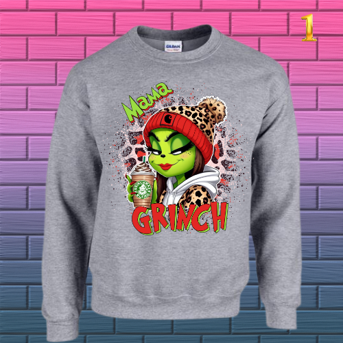 Mama Grinch Sweatshirt