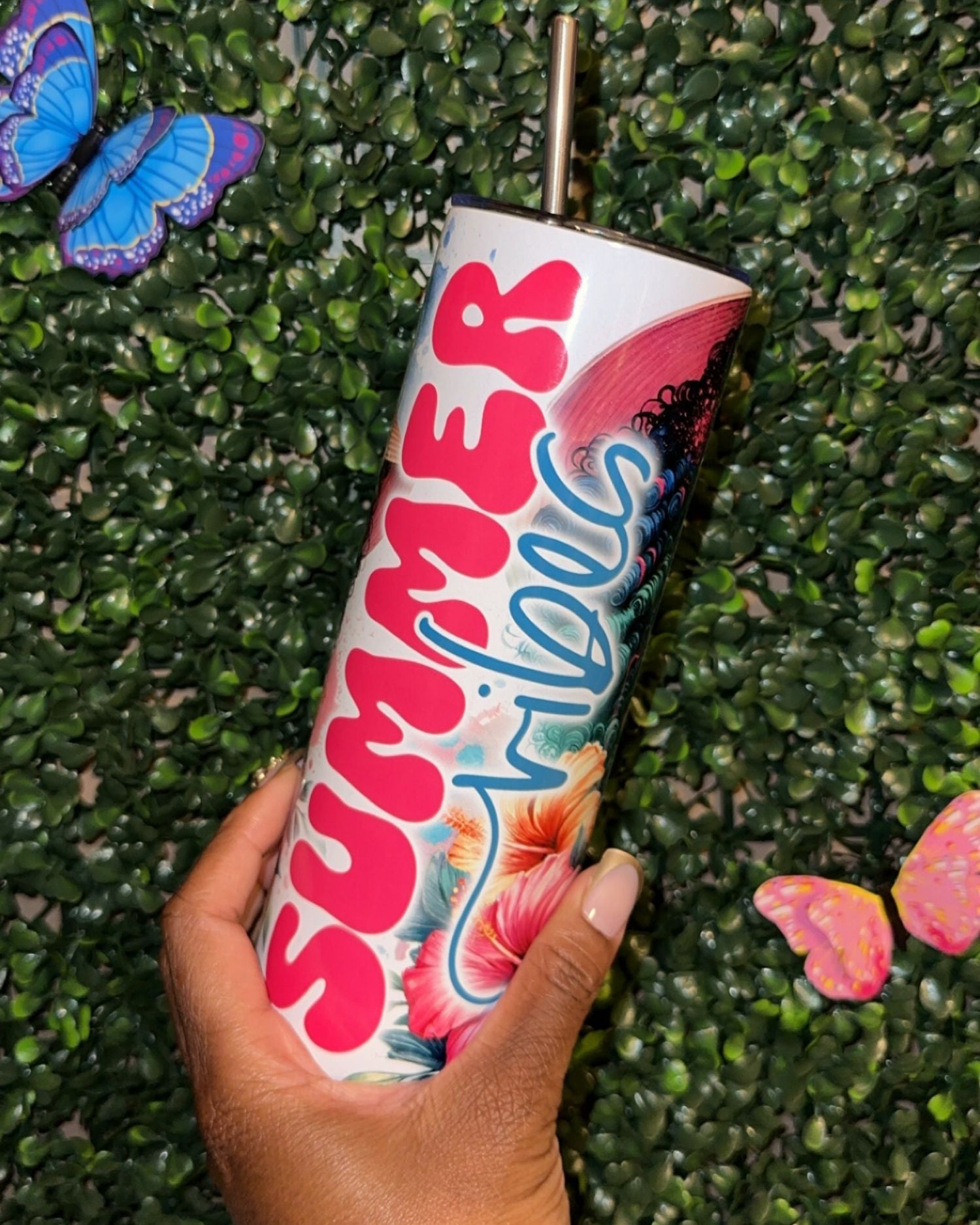 Summer Vibes 20 oz. tumbler