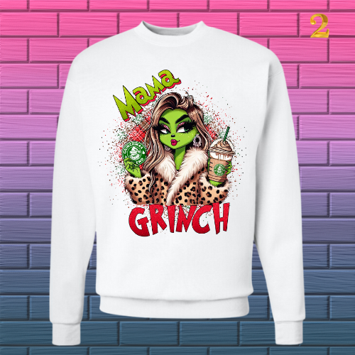 Mama Grinch Sweatshirt