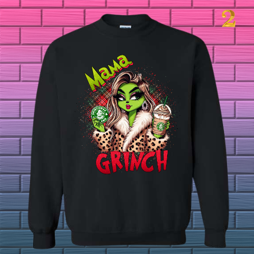 Mama Grinch Sweatshirt