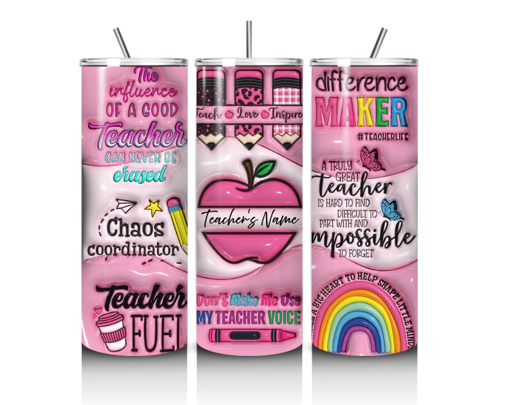 Teacher Fuel 20 oz Tumbler