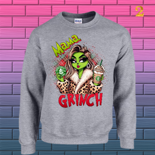 Mama Grinch Sweatshirt