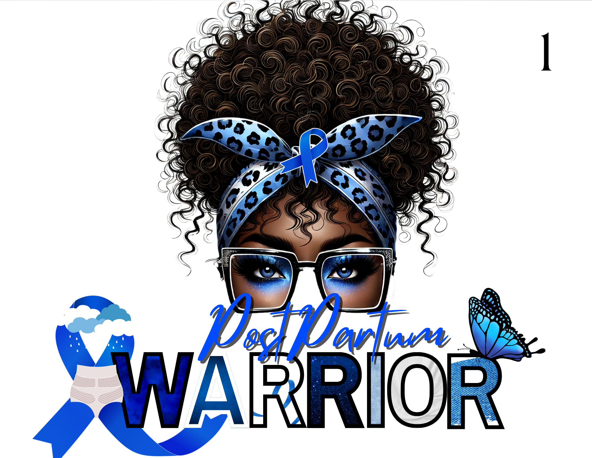 Post Partum Warrior Tumbler 20 oz.