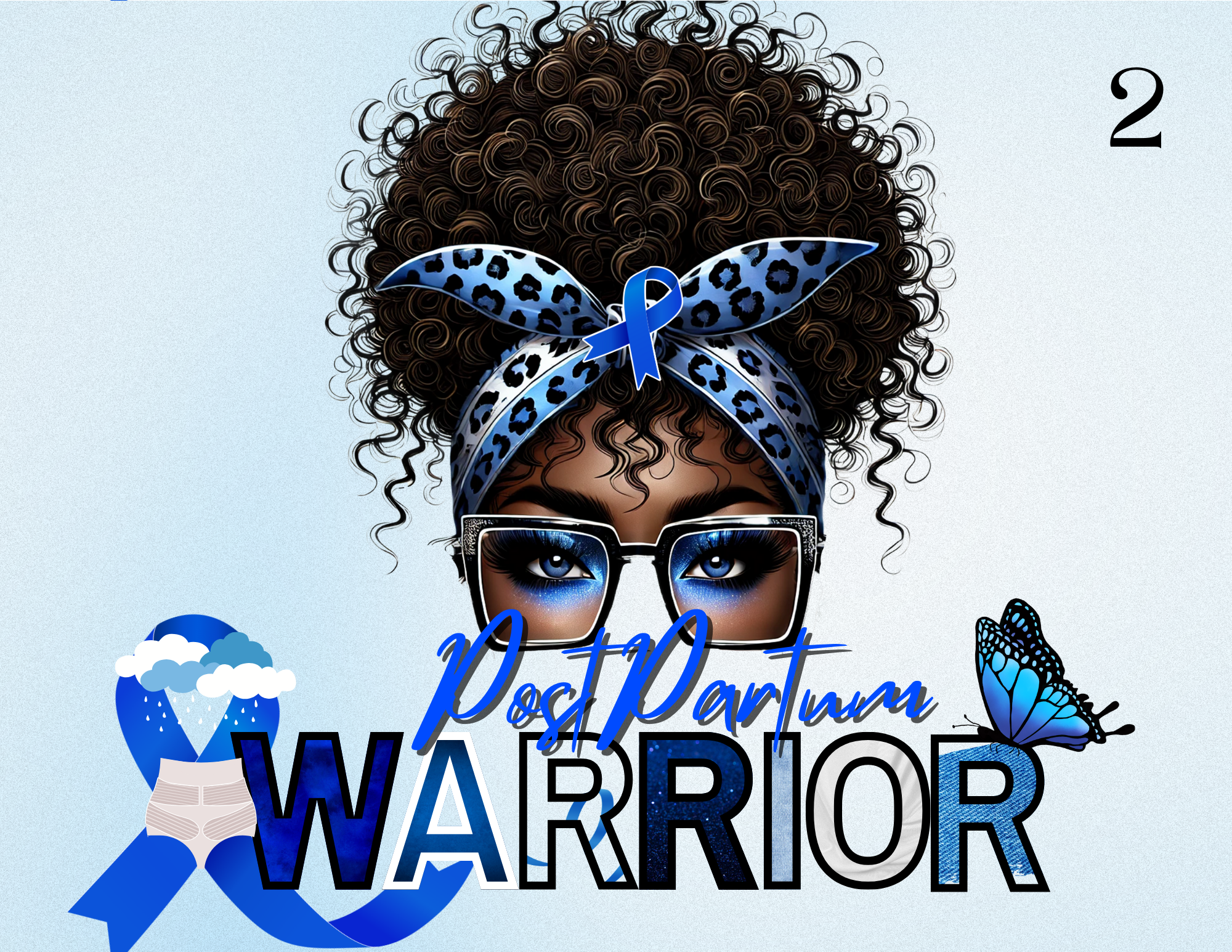 Post Partum Warrior Tumbler 20 oz.