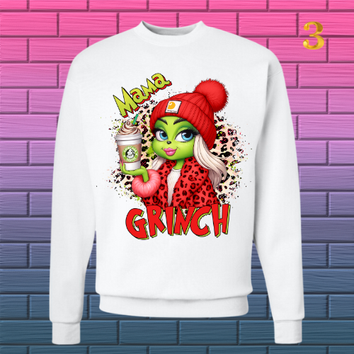 Mama Grinch Sweatshirt