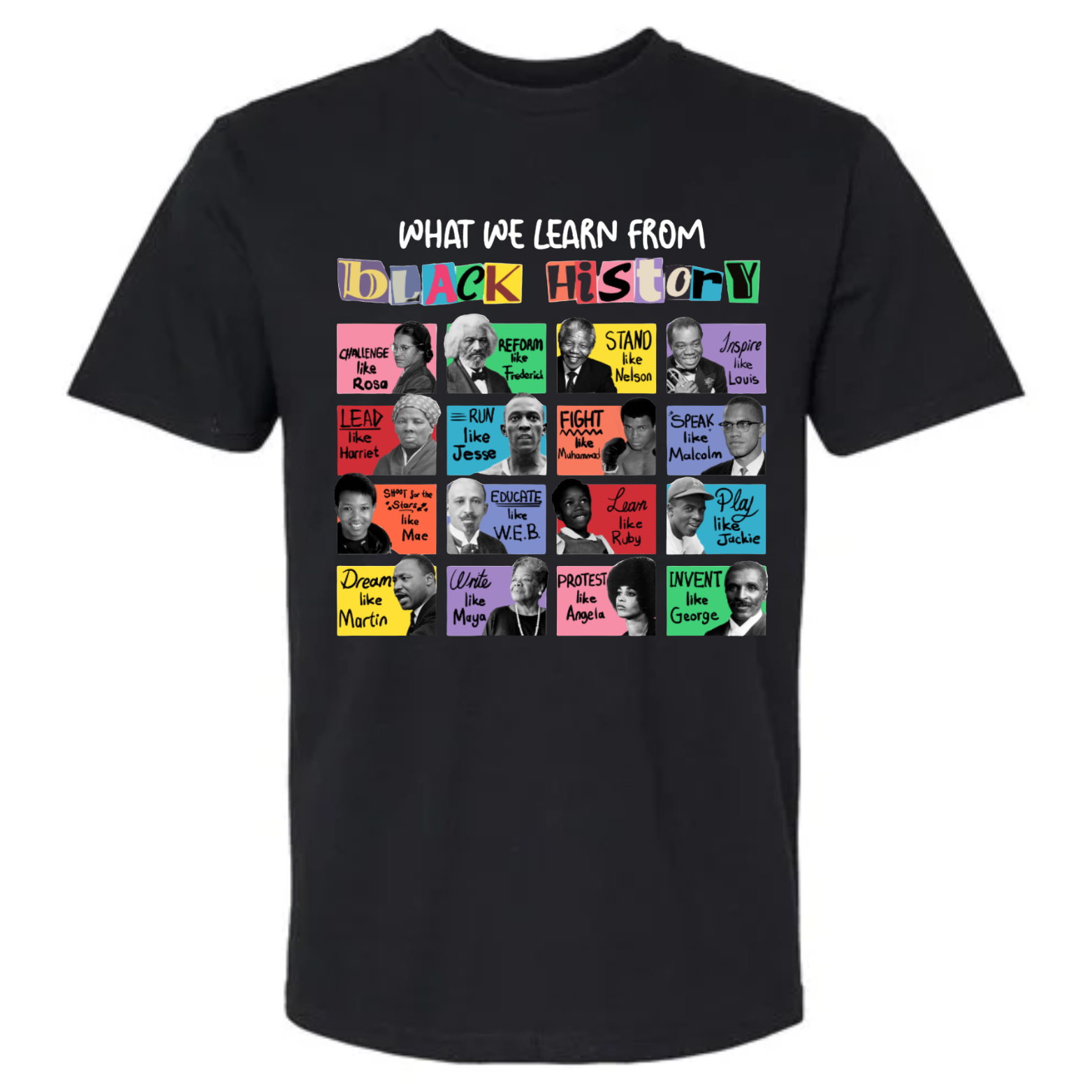 What we learn from black history outerwear- Adults