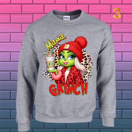Mama Grinch Sweatshirt