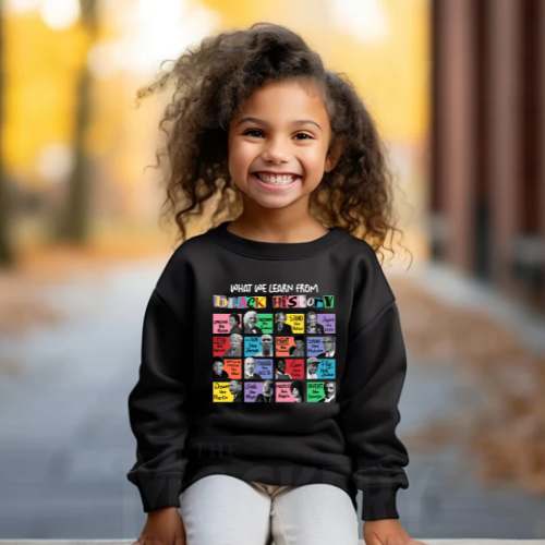 What we learn from black history outerwear- Kids