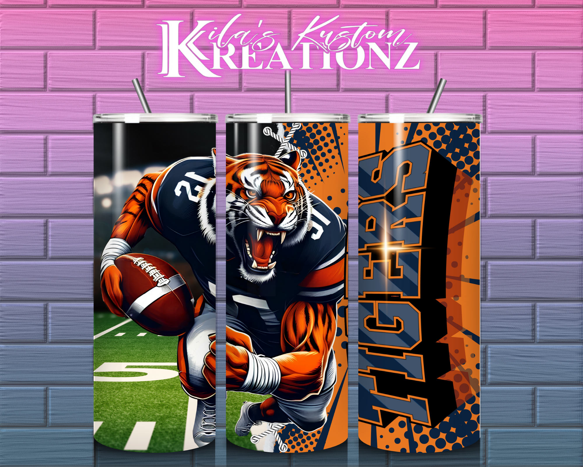 Auburn Tigers 20 oz. tumbler