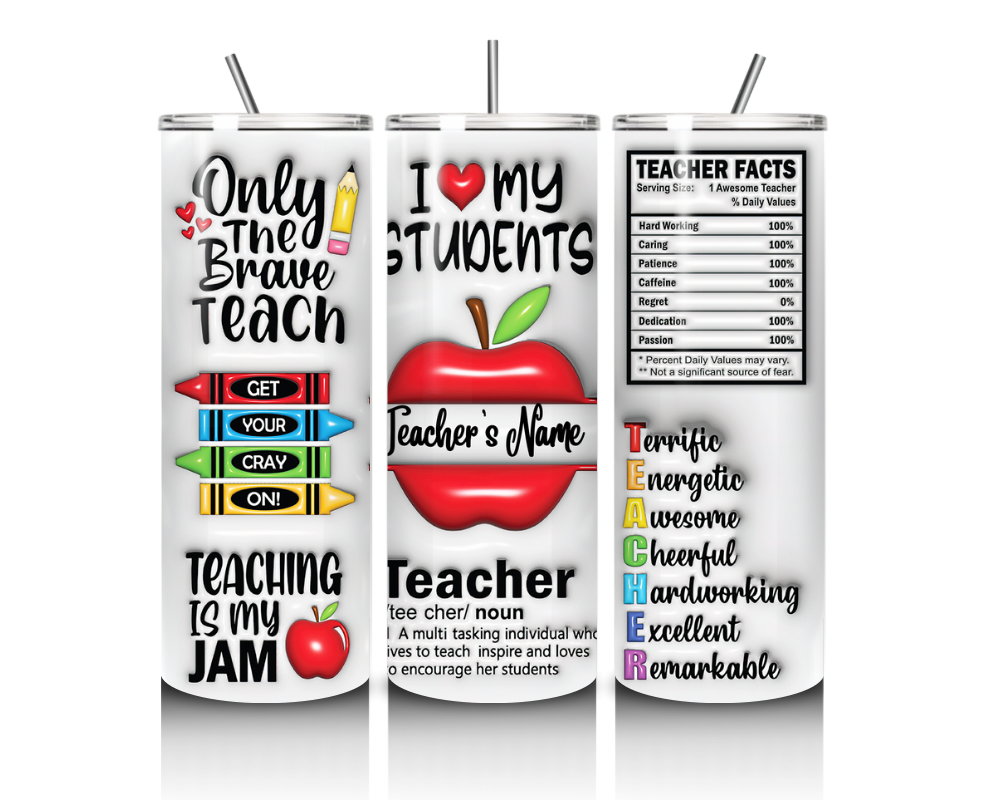 I love my students 20 oz Tumbler