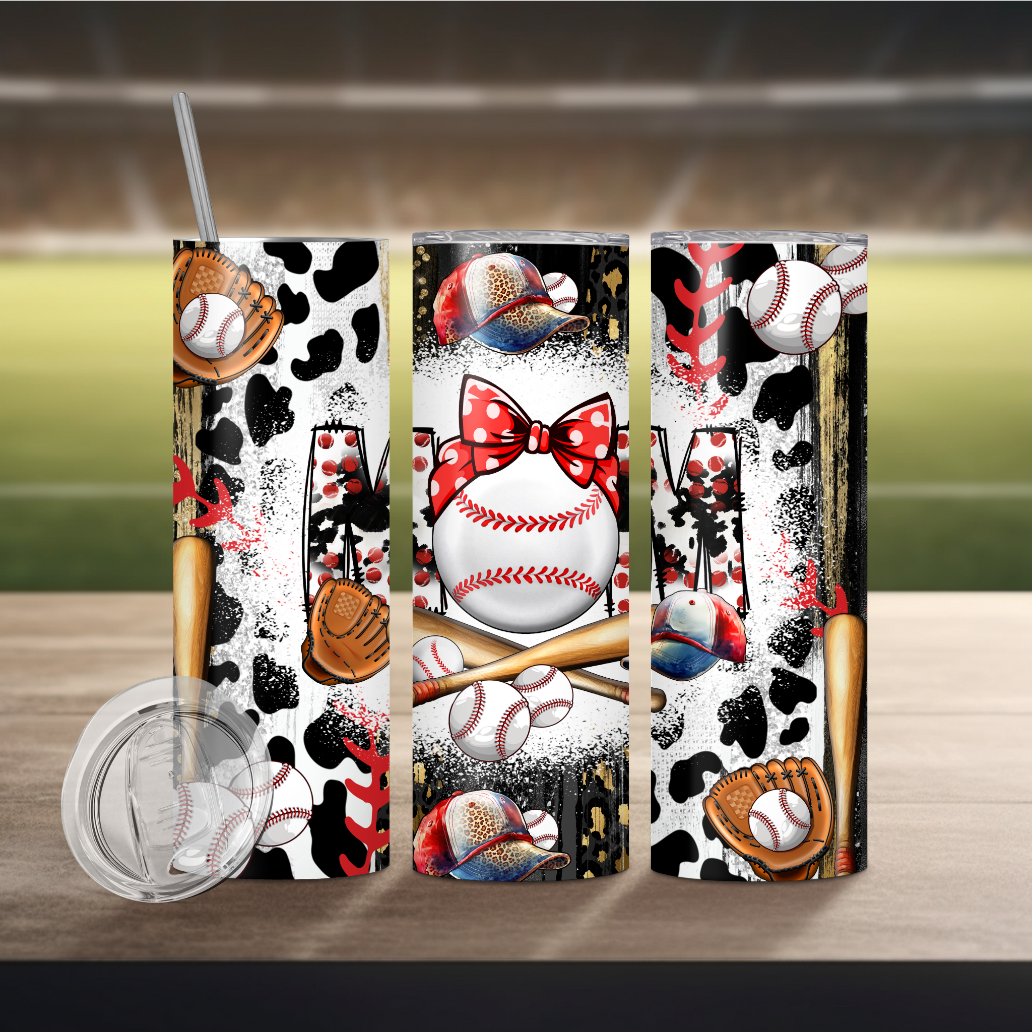 Baseball Mom 20 oz. tumbler