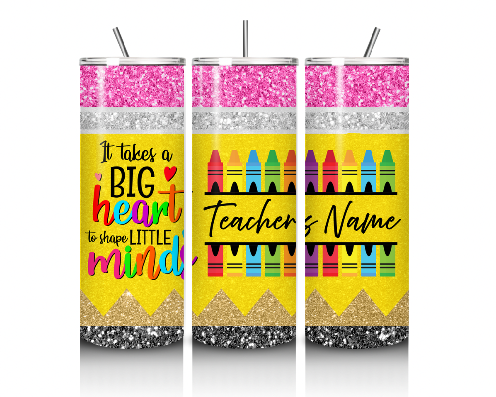 Big Heart, Little Minds 20 oz Tumbler