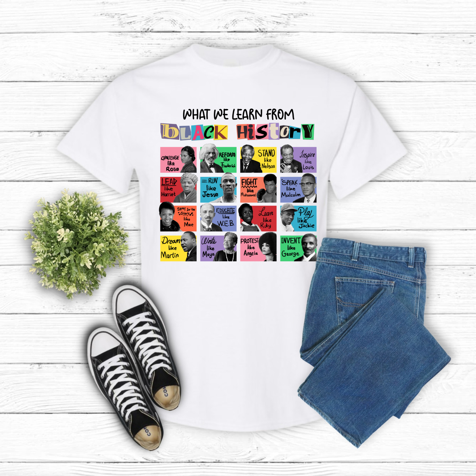 What we learn from black history outerwear- Adults