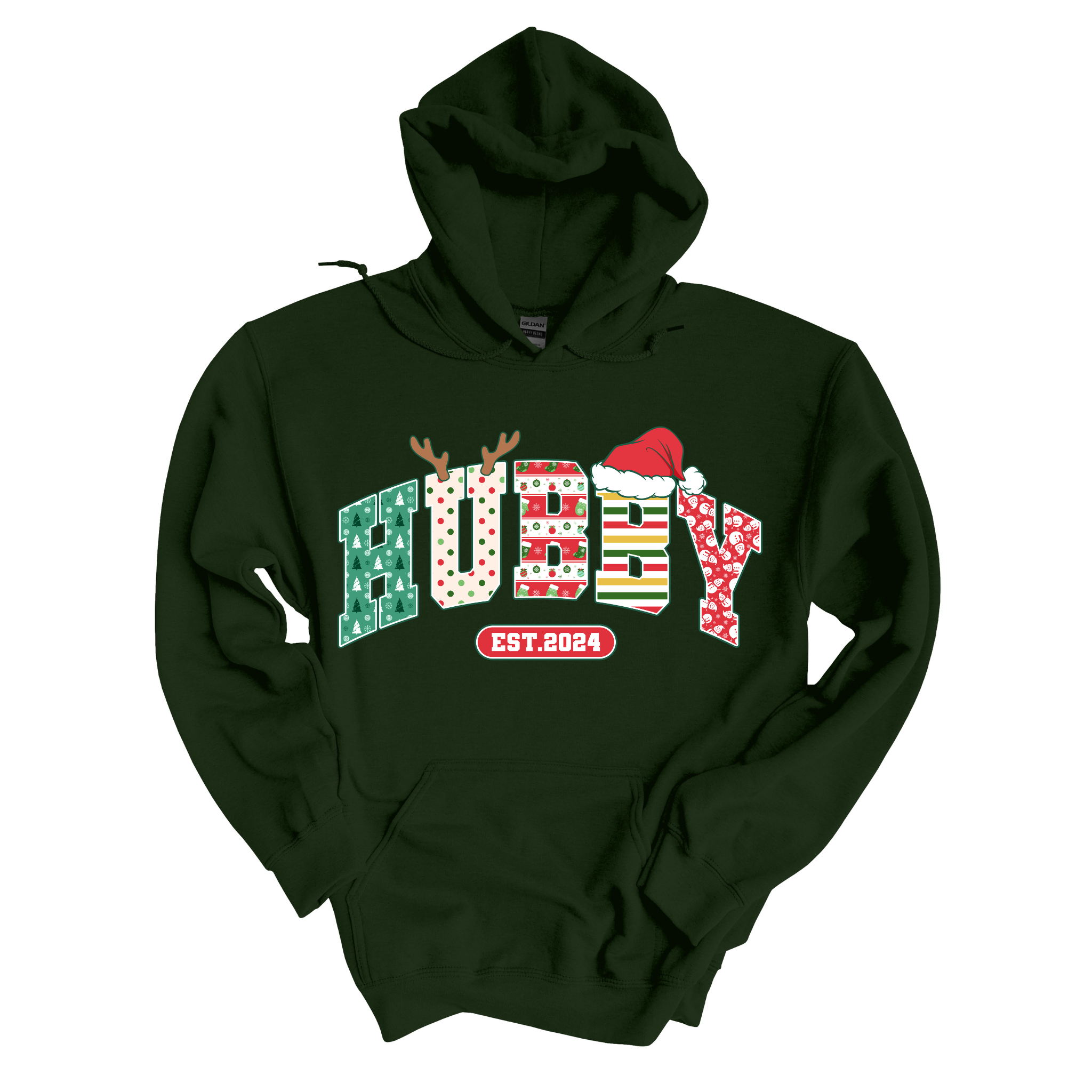 Hubby & Wifey Christmas Sweatshirts (SET)
