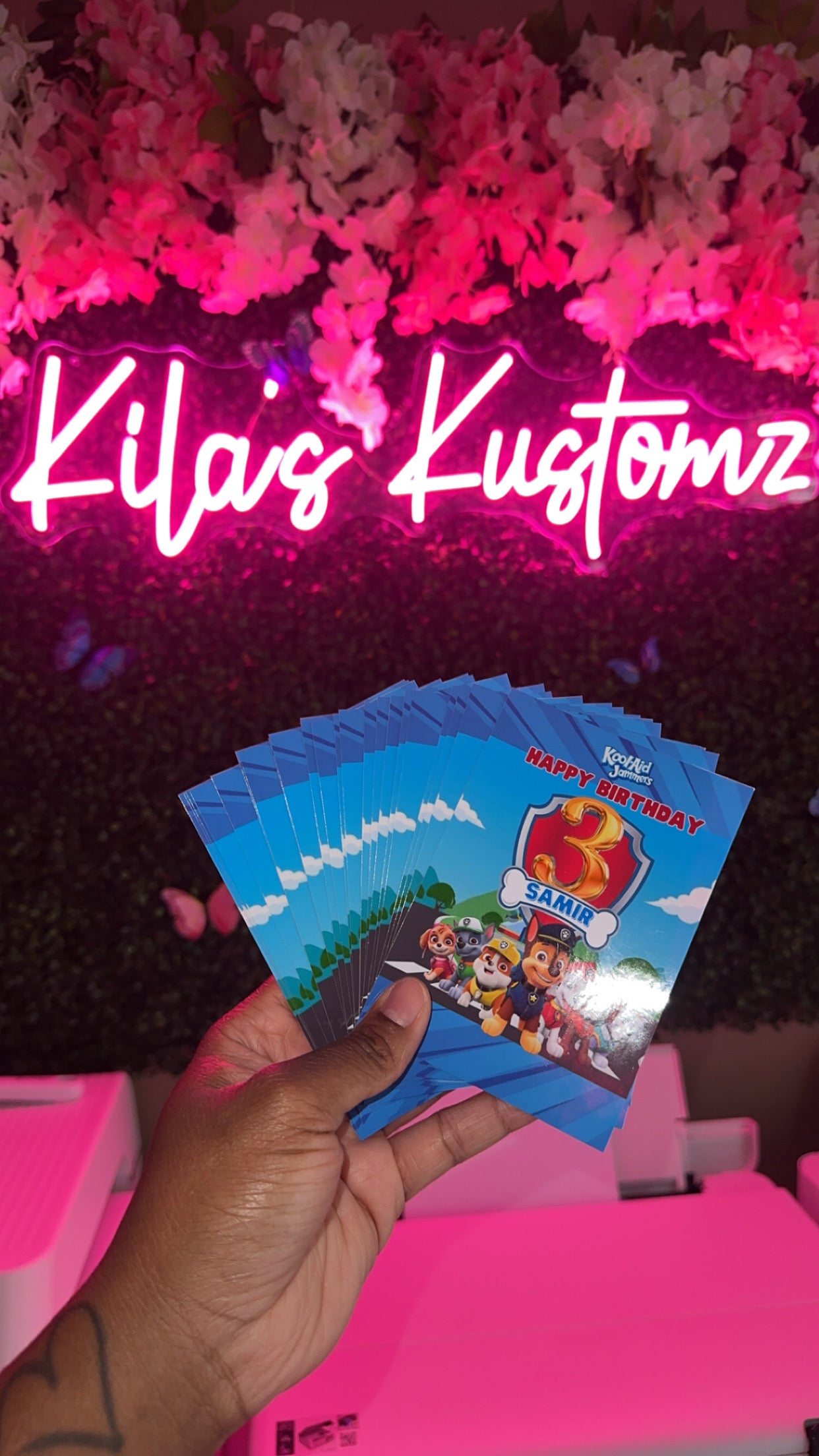 UNFILLED Custom Party Favors (NO SNACKS INCLUDED)