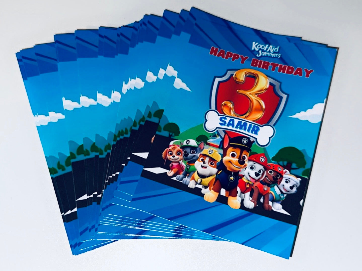 UNFILLED Custom Party Favors (NO SNACKS INCLUDED)