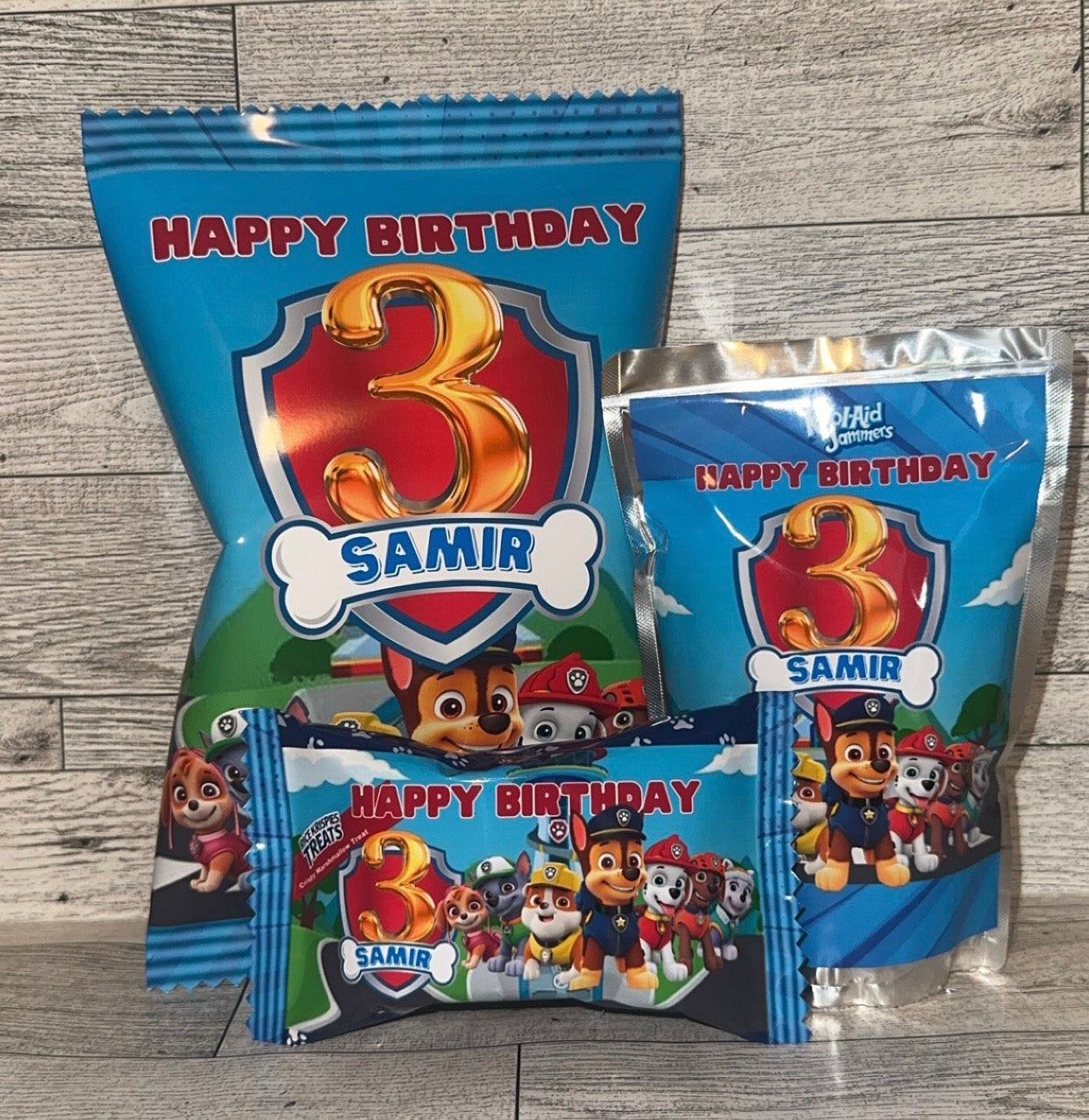 FILLED Custom Party Favors (SNACKS INCLUDED)