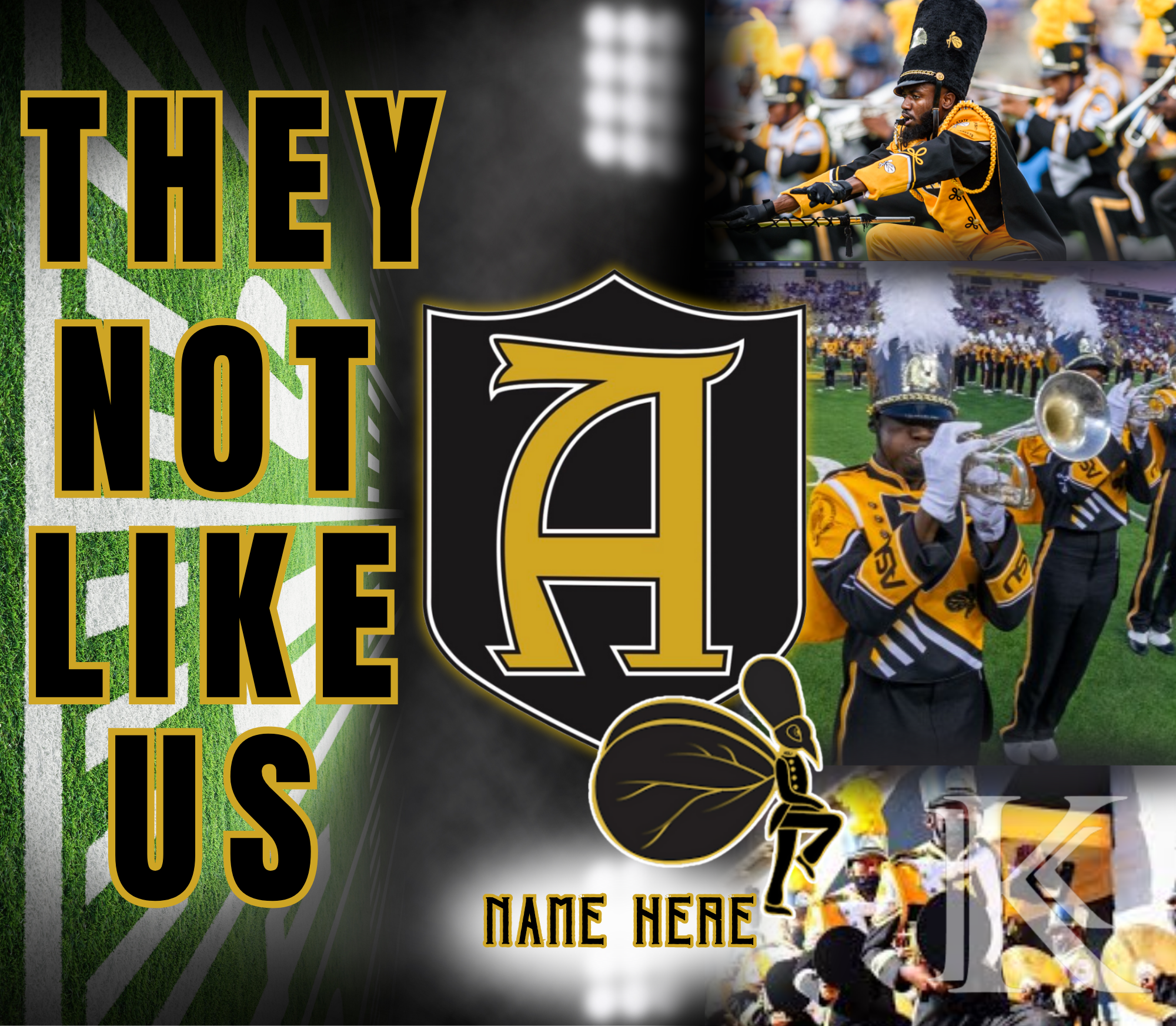 MMH (They Not Like Us) Tumbler 20 oz. (PRESENT/FORMER BAND MEMBERS ONLY)