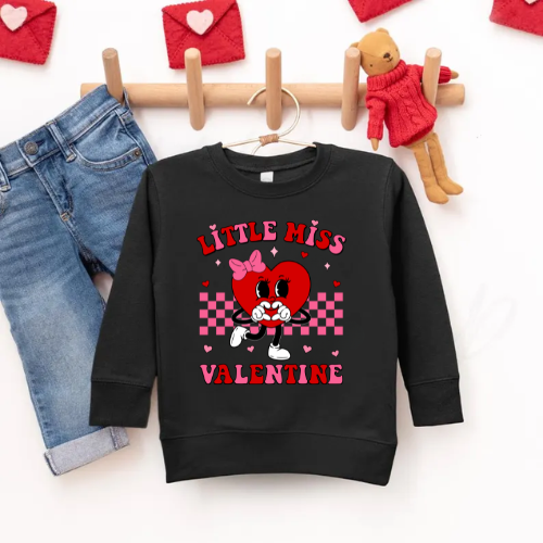 Little Miss Valentine- Kids Shirt
